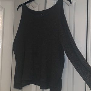American Eagle gray sweater
